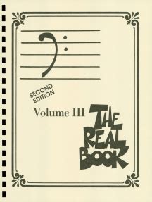 The Real Easy Book Volume 3 - Bass Clef Version